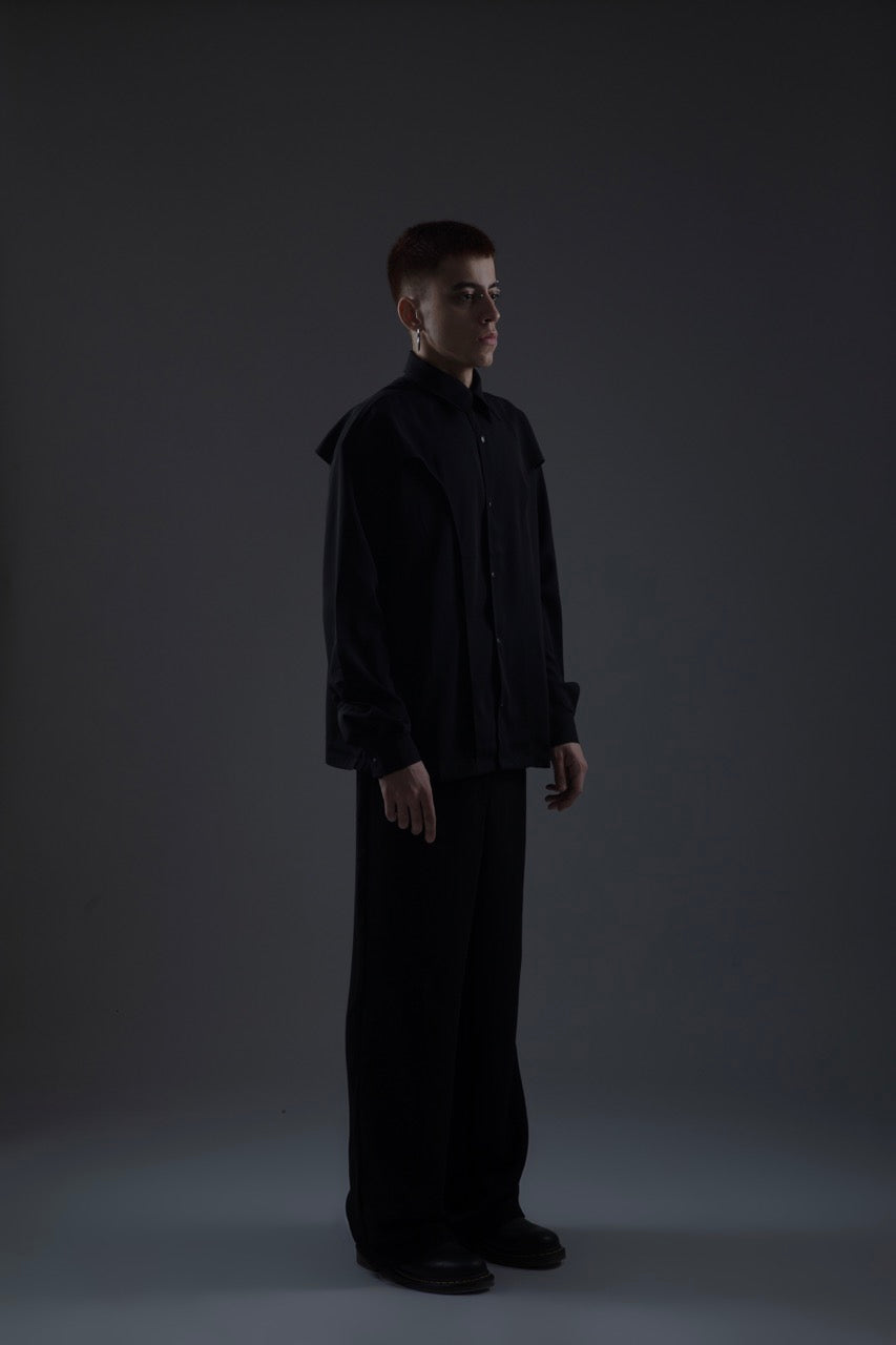 FULL SLEEVES CREPE SHIRT