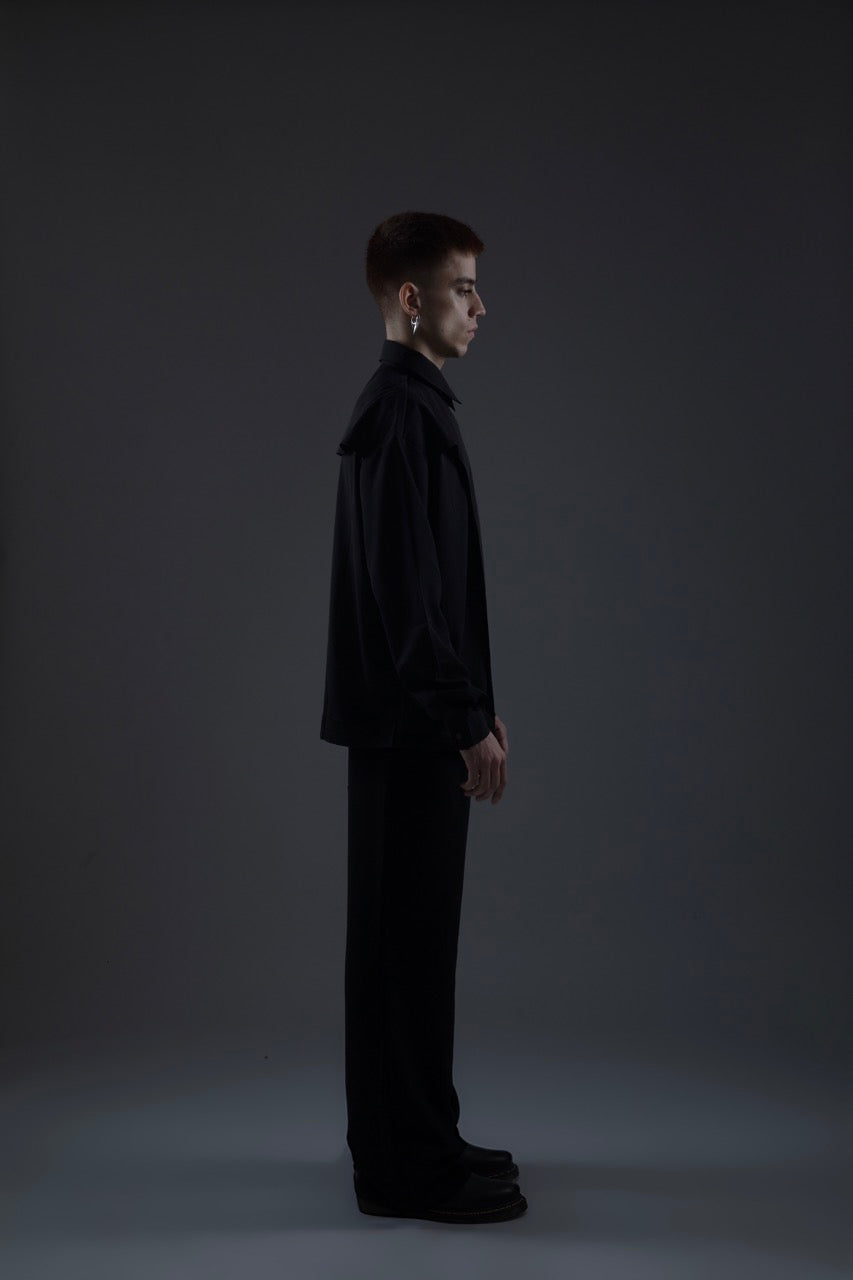 FULL SLEEVES CREPE SHIRT