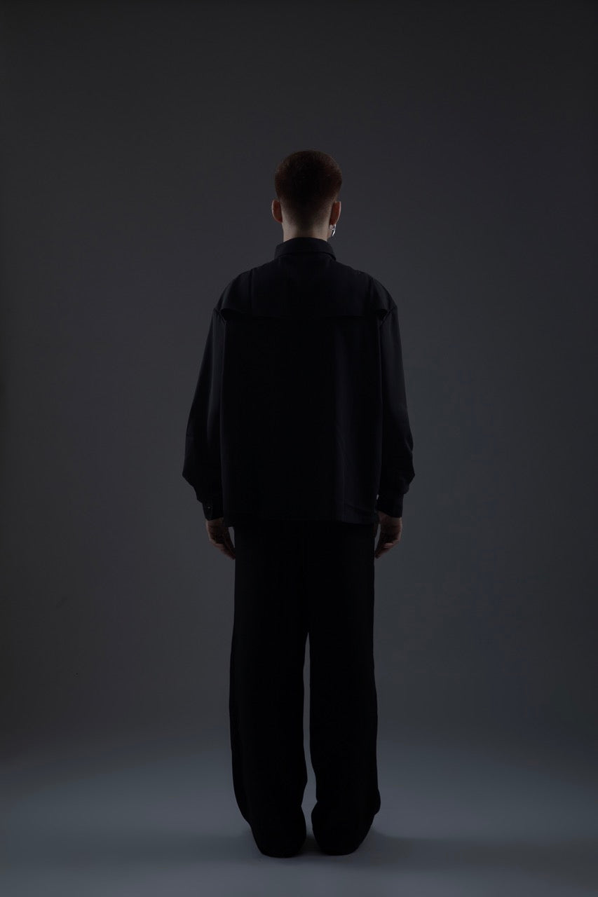 FULL SLEEVES CREPE SHIRT