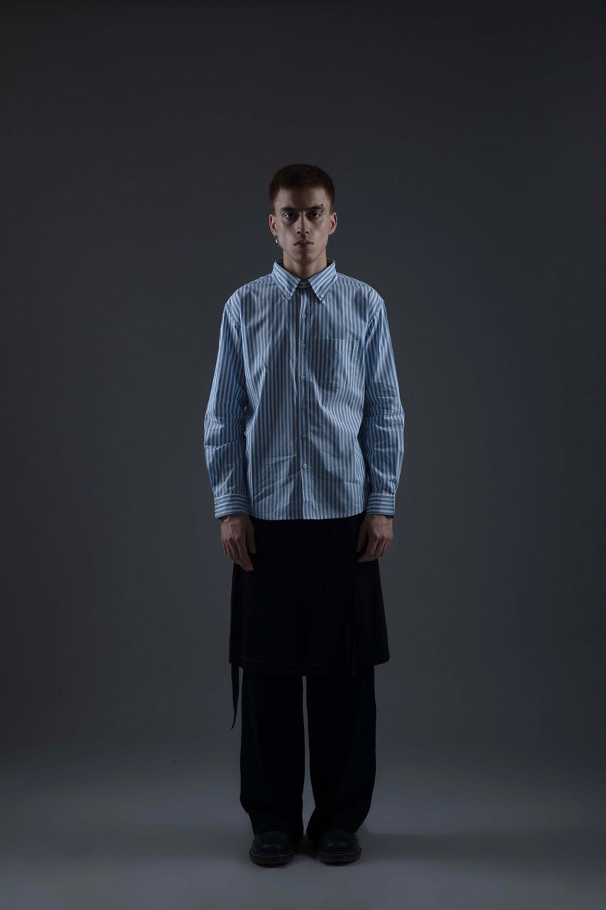 TWO WAY STRIPE SHIRT