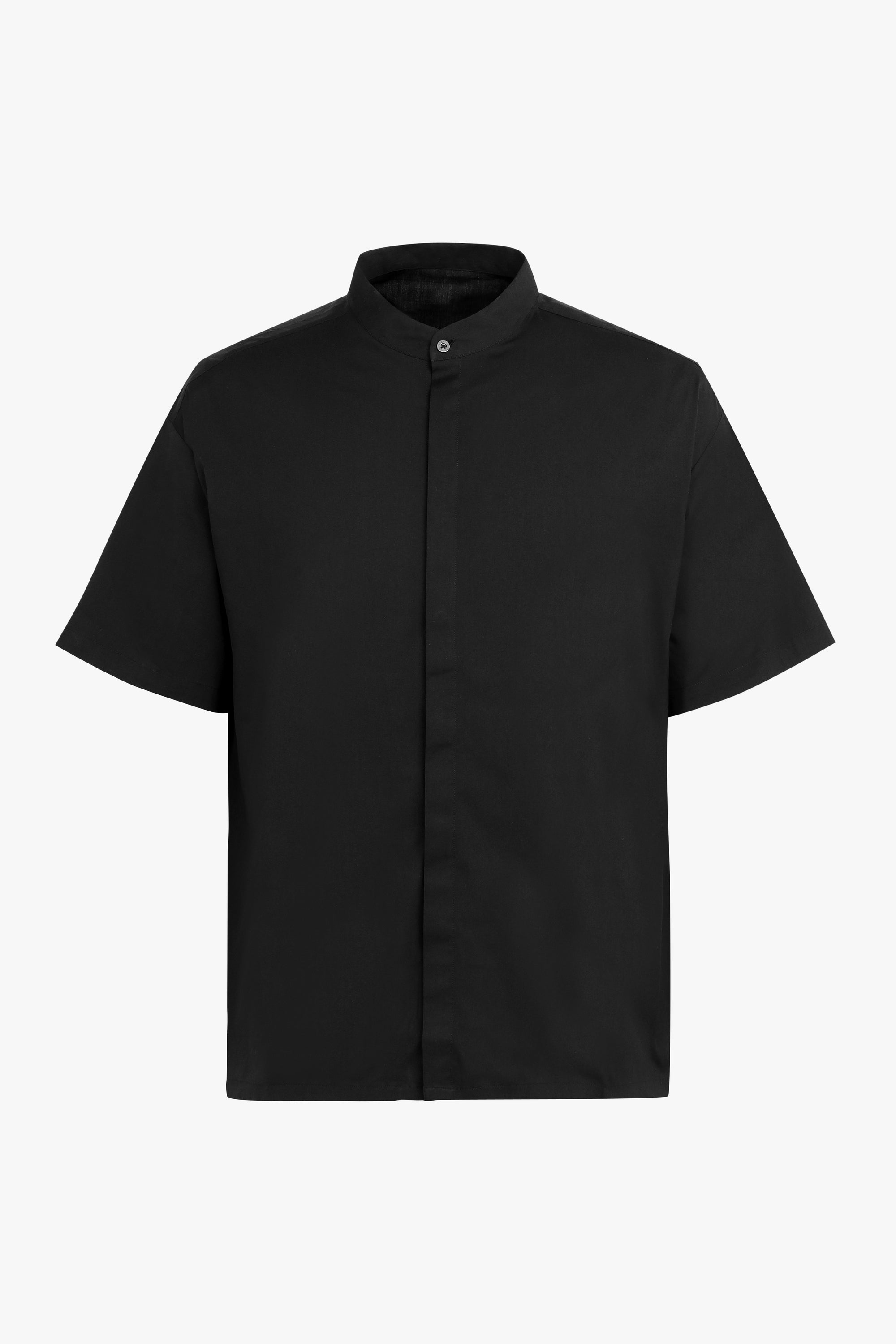 MANDARIN SHIRT + CUT SLEEVES VEST