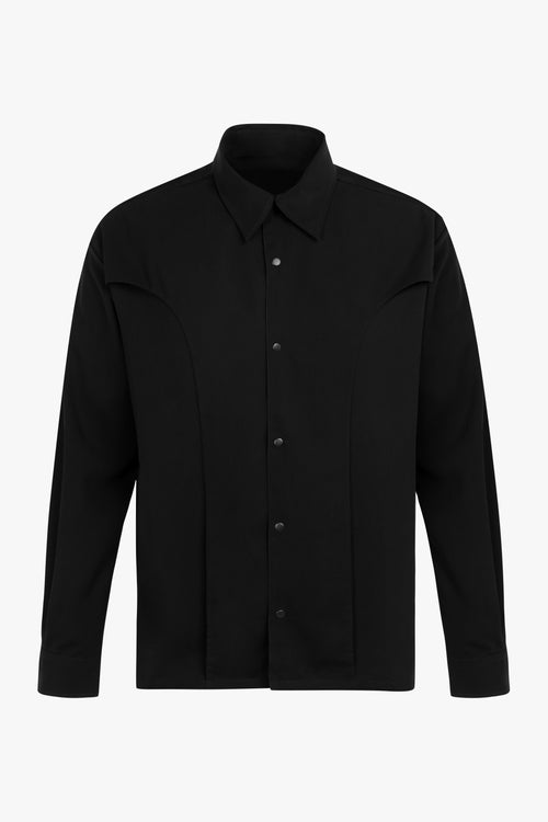 FULL SLEEVES CREPE SHIRT