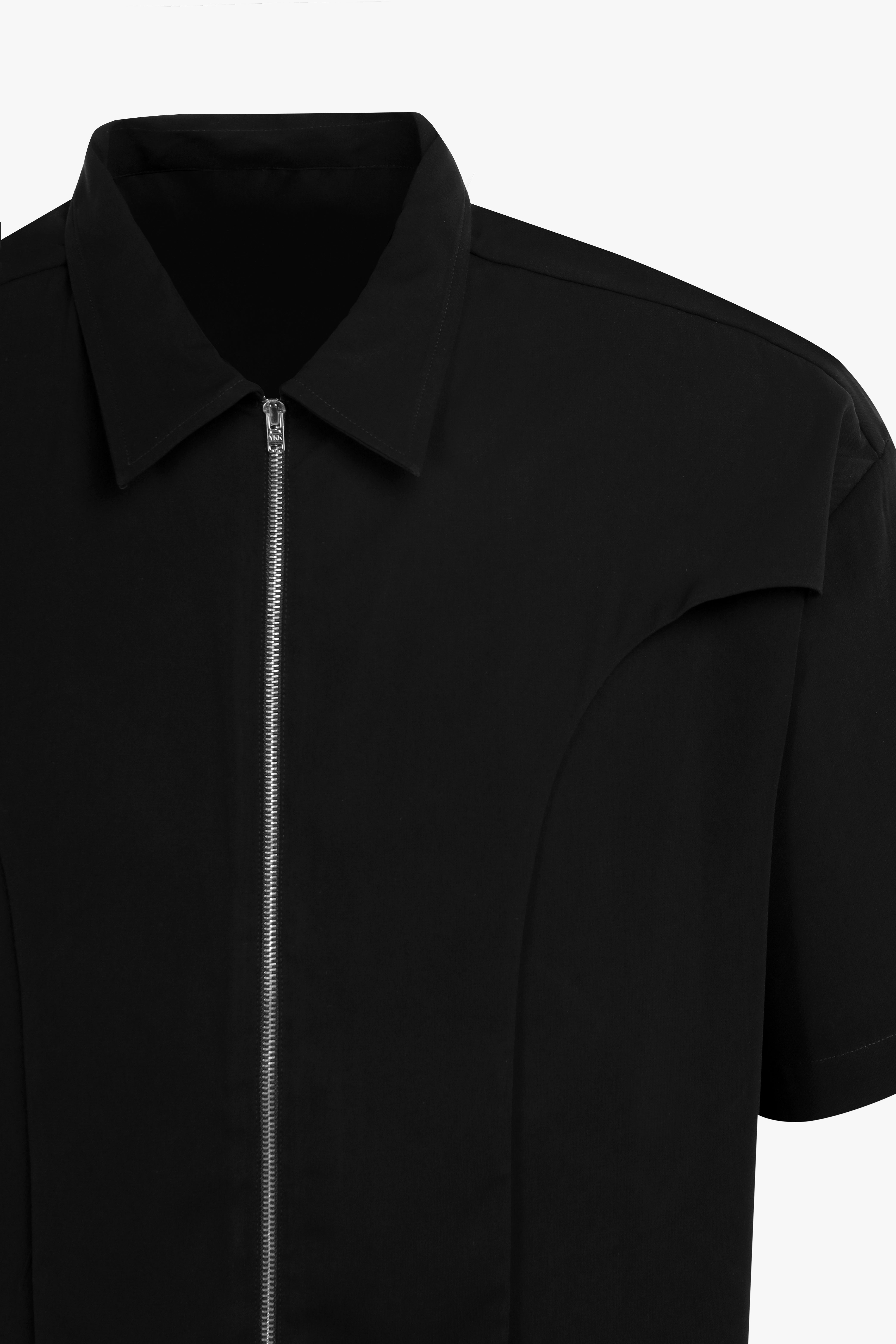 HALF SLEEVE ZIP SHIRT – FRIDGE Studios