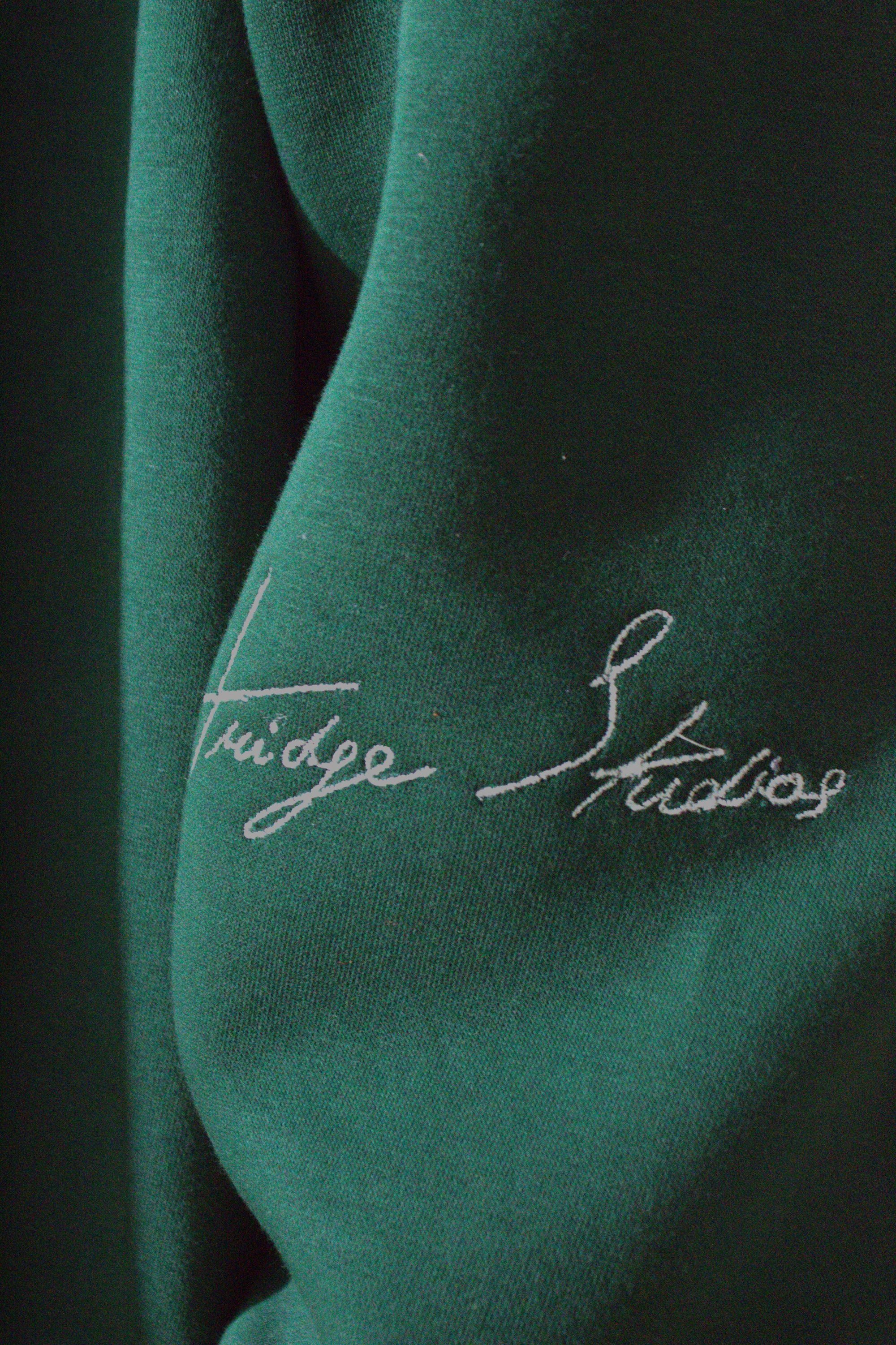 Oversized hoodie green