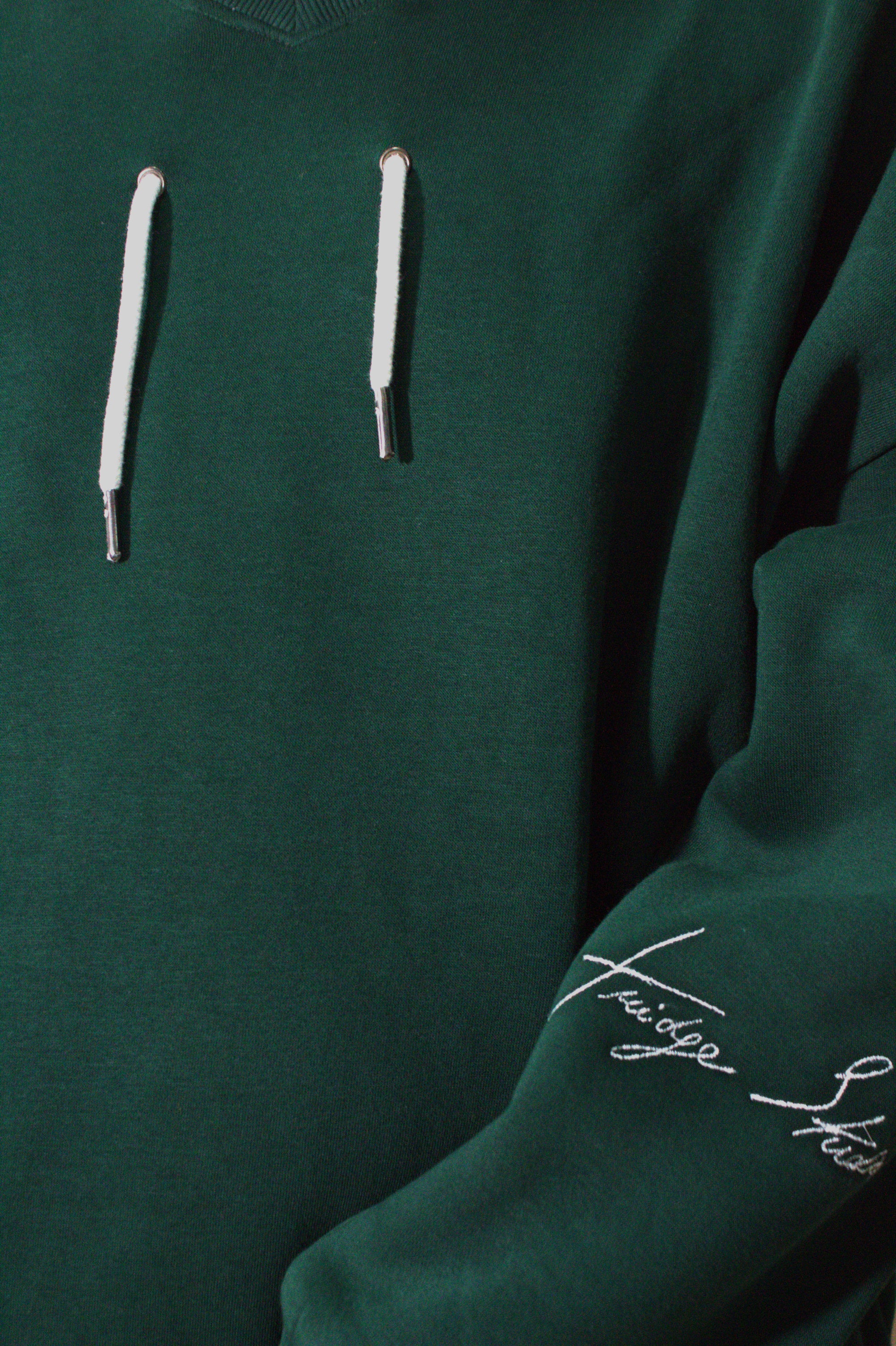 Oversized hoodie green