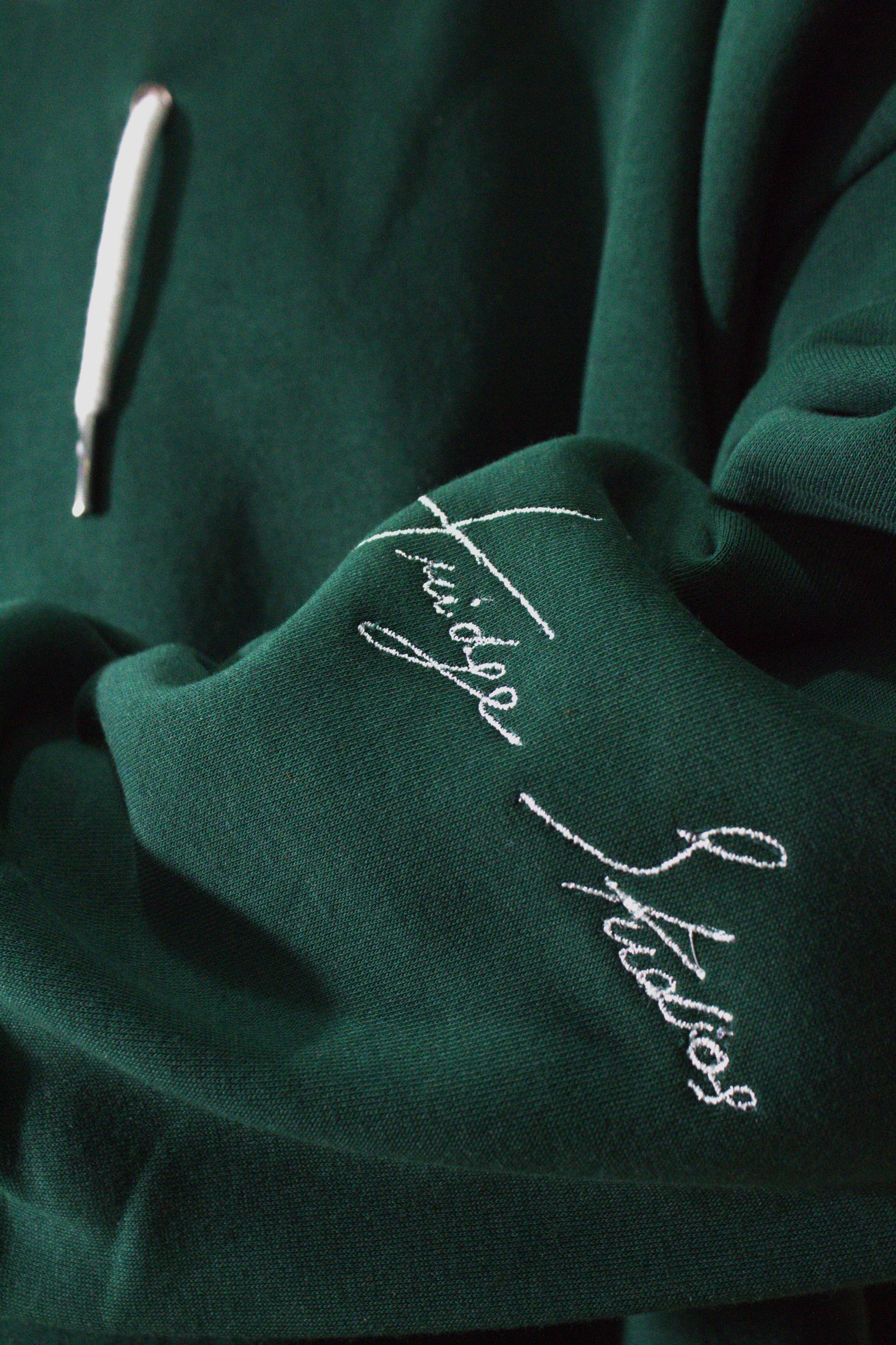 Oversized hoodie green