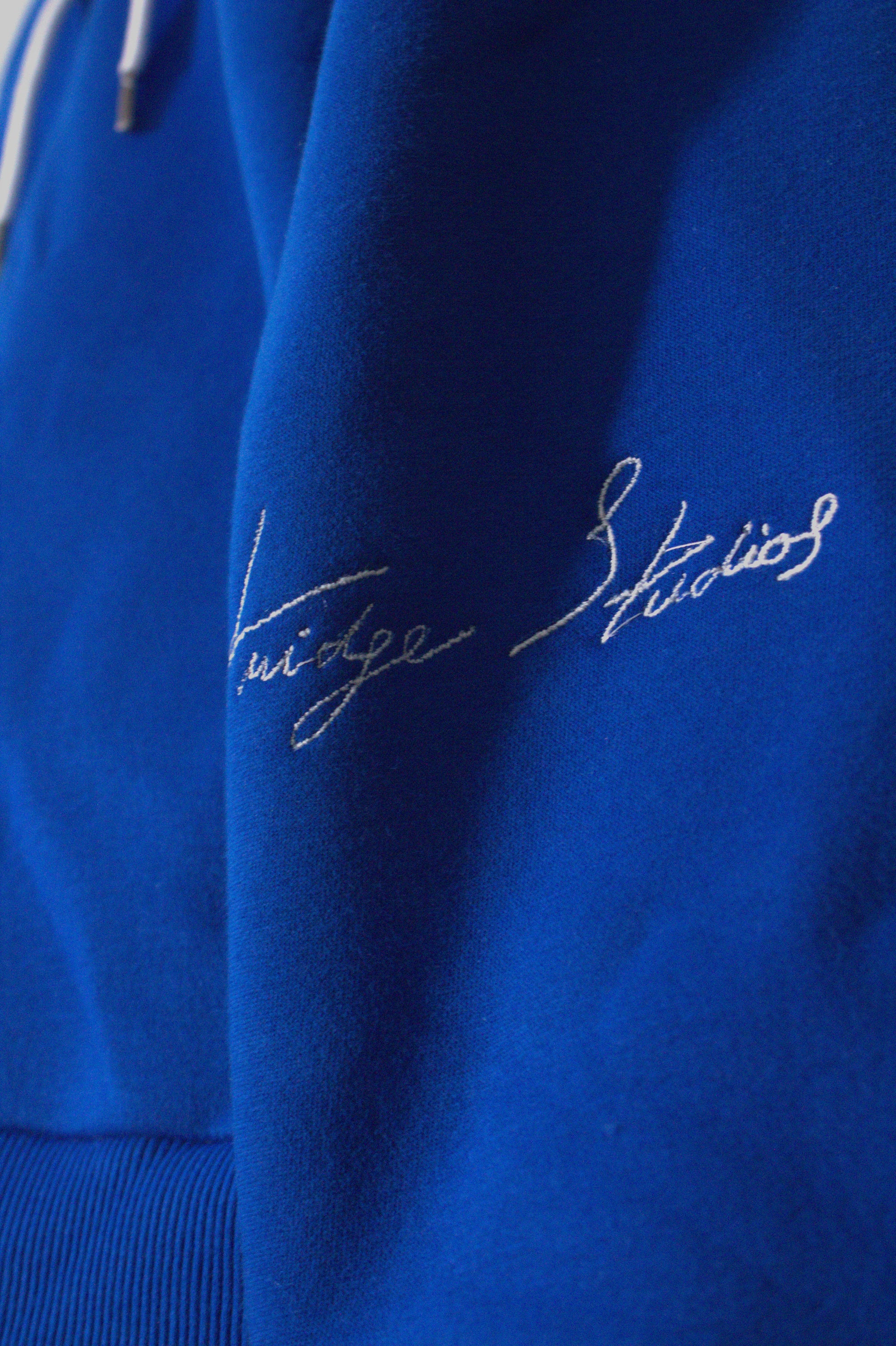 Oversized hoodie blue